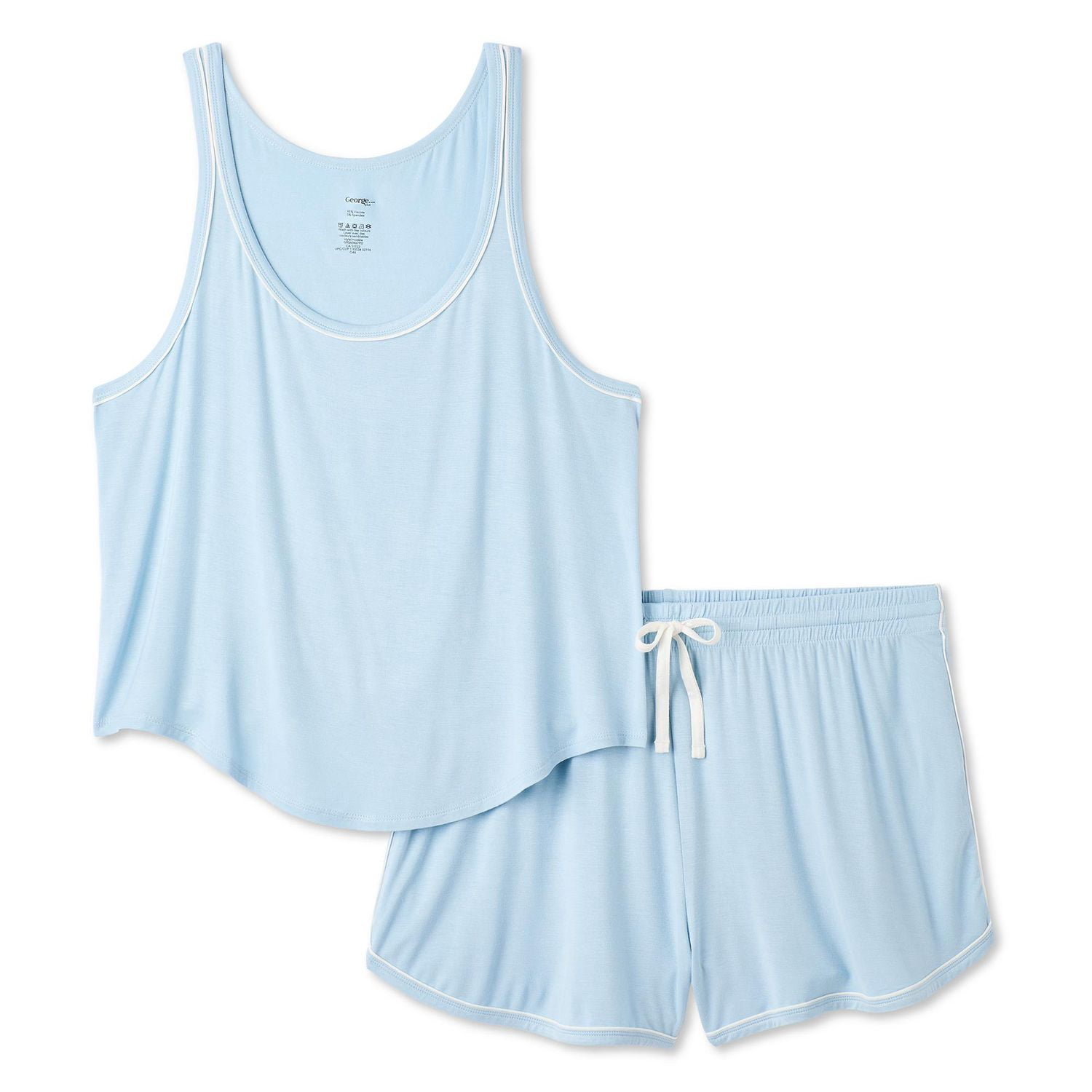 George Women's Plus Two Piece Pajama Set