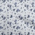thumbnail image 1 of oneOone Silk Tabby Light Blue Fabric Florals Craft Projects Decor Fabric Printed By The Yard 42 Inch Wide, 1 of 4