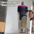 thumbnail image 4 of Limited Time Deal Iumwxz Large Capacity Tea Brewing Ice Brew Cup Straw Cup Tea Water Separation Plastic Cup Summer Water Cup Summer Clearance The Big Save Limited Time Deal, 4 of 6