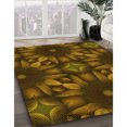 thumbnail image 3 of Ahgly Company Machine Washable Indoor Rectangle Transitional Night Red Area Rugs, 2' x 4', 3 of 7