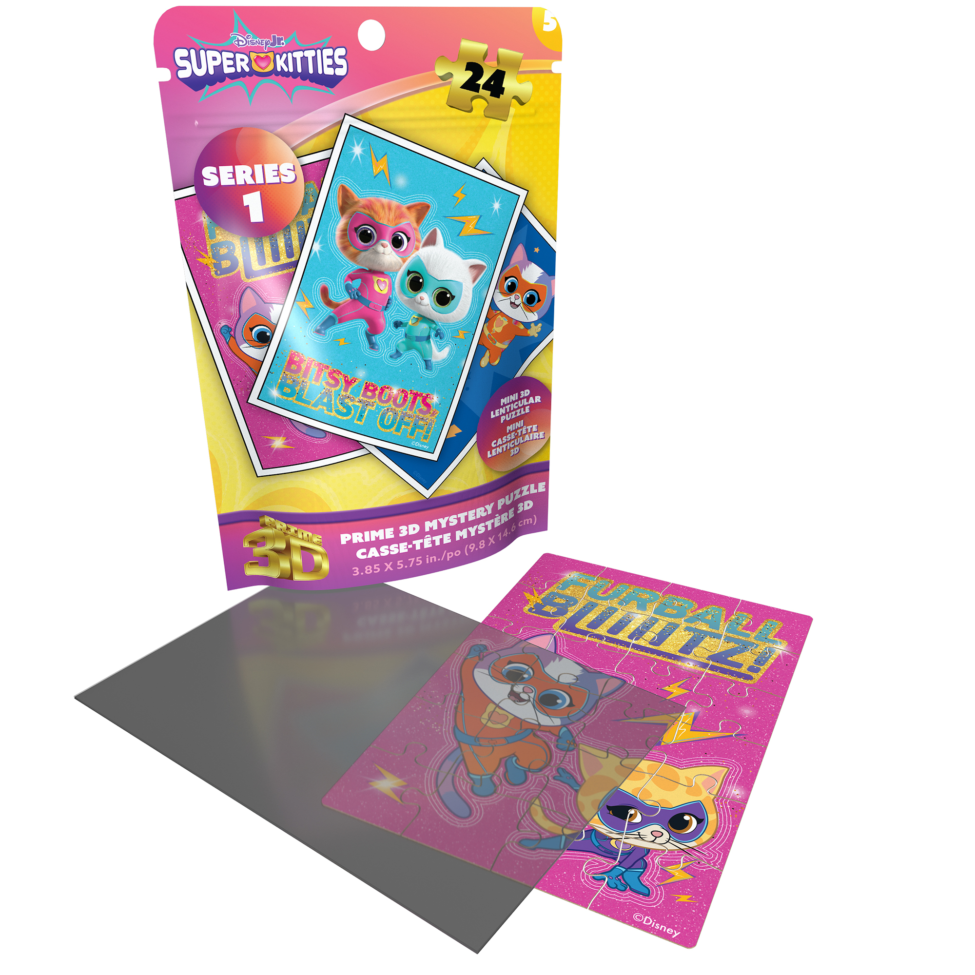 Super Kitties 24 pc Mini Blind Bag Puzzles