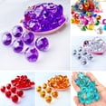 thumbnail image 2 of 100× Faux Diamond Treasure Chest Pirate Acrylic 20MM Crystal Gems Filler Props, 2 of 4