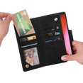 thumbnail image 5 of Case for OnePlus Nord 2 5G Magnetic Leather Zipper Wallet Cover Card Holder, 5 of 5