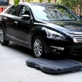 thumbnail image 4 of Maytalsory Rear Seat Air Cushion Bed With Unique Child Protection Gear Wave For Stability Car Inflatable Bed Gray Round footed pier, 4 of 6