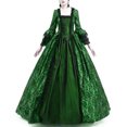 thumbnail image 2 of UPPADA Costumes Gothiques pour Femmes à Manches Longues Victorian Dresses Plus Size Robe Corset Robe Maxi Fluide Robe de Fête Robe Cocktail Robe Lacée Robe de Mascarade Jolies Robes de Bal Soldes Aujourd'hui Liquidation Femmes, 2 of 6