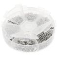 thumbnail image 1 of 1 Box of Split Rings Metal Open Jump Rings Jewelry Making Craft Jump Rings, 1 of 8