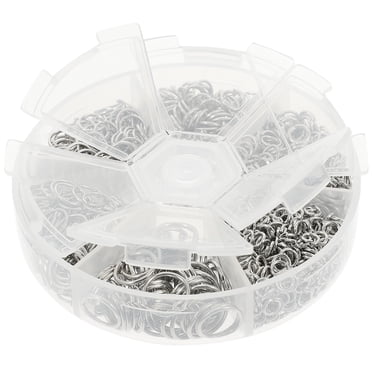 1 Box of Split Rings Metal Open Jump Rings Jewelry Making Craft Jump Rings