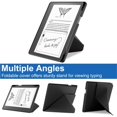 thumbnail image 2 of Smart Case for Kindle Scribe 10.2 inch,Multi-Folding PU Leather Stand Cover with Magnetic Closure, Shockproof Full Protection Shell, Auto Wake/Sleep Functionality, 2 of 6