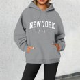 thumbnail image 2 of WEAIXIMIUNG Sweatshirts Mama pour Femmes Nouveau Pull à Col Rond Imprimé Lettres Manches Longues Hoodie, 2 of 4