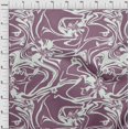 thumbnail image 4 of oneOone Cotton Poplin Dusty Purple Fabric Abstracts Craft Projects Decor Fabric Printed By The Yard 42 Inch Wide, 4 of 5