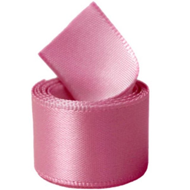 Papilion R07430538015250YD 1.5 in. Single-Face Satin Ribbon 50 Yards - Fantasy Rose