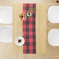 thumbnail image 3 of Fabstyles Buffalo Check Cotton Table Runner, Washable Woven Table Runner for Dining, Kitchen, Coffee, and Patio Table, 3 of 4