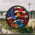 thumbnail image 1 of EGNMCR Home Decoration Home Glass Pasting PVC Colored Window Film Decoration Window sticker, 1 of 7