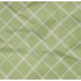thumbnail image 4 of oneOone Organic Cotton Poplin Twill Fabric Check & Geometric Print Sewing Fabric BTY 42 Inch Wide, 4 of 4