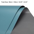 thumbnail image 2 of Unique Bargains Double Sided Color Flower Wrapping Paper Grey Blue+Grey 22.8'x22.8' Waterproof 10 Pack, 2 of 5