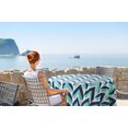 thumbnail image 2 of Vargottam Indoor/OutdoorRoundTablecloth 58 InchRoundTablecloth Waterproof PatioTableCloths- Spring/SummerTableCovers for Backyard CircularTable/BBQs/Picnic -Navy Blue, Aquamarine, 2 of 8
