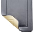 thumbnail image 5 of Mainstays Memory Foam Bath Mat Set Grey, 5 of 5