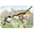 thumbnail image 1 of Long Tailed Tits Kitchen or Bath Mat, 24 x 36, 1 of 1