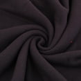 thumbnail image 3 of Polyester Anti Solid Fleece Fabric Warm Winter Fleece Solid Colours - Black, 3 of 8