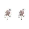 thumbnail image 2 of Youkk Cloth Chic And Stylish Brooch Pin Fashion Statement With Exquisite Piece Modern Minimalist Corsage gouache 2Set, 2 of 6