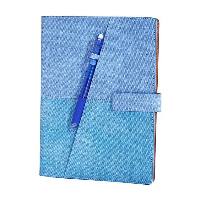 Suncoda Erasable Notebook, 10ml Smart Reusable Notebook A5 Water Proof Erasable Smart Notebook Repeating Loose Leaf Diary Stone Paper Business Notebook