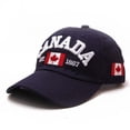 thumbnail image 1 of Baseball Cap Craft for Everyday Wear Classic Adjustable Hat Featuring Maple Leaf Flag Embroidery for Canada Day and, 1 of 2
