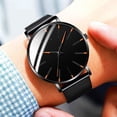 thumbnail image 4 of WIFKLSIIPG Fashion Mesh Belt Watch Men's Watch Colorful Scale Men's Watch Business Quartz Watch Mesh Belt, 4 of 7
