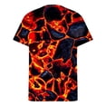 thumbnail image 5 of RKSTN Chemises pour Hommes Manches Courtes Décontractées Mode Col Rond Chandail à Enfiler T-Shirt Imprimé Hauts à Manches Courtes Chemises Hawaïennes pour Hommes, 5 of 5