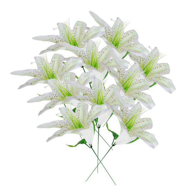 Artificial Flowers Potted Plant Artificial Plastic Simulation Flowers