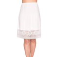 thumbnail image 1 of Jupon Longueur Genou pour Femmes, Jupe en Dentelle Double, Rallonge, Demi-Jupon, 1 of 5