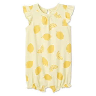 Barboteuse à manches évasées George pour bébés filles