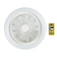thumbnail image 3 of TISHITA Ceiling Fan with Light Adjustable LED Lights E27 Light Holder Ceiling Fan Lights White 36W, 3 of 8