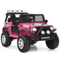 thumbnail image 1 of Patiojoy Kids Ride on Truck 12V Electric Truck w/Remote Control Battery Powered Ride on Toy Car Pink, 1 of 6