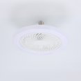 thumbnail image 4 of E27 Ceiling Fan With Lights Enclosed Low Fan Light Ceiling Light With Fan Hidden Fan Delier Gimbal Lamp Three Color Dimming, 4 of 4
