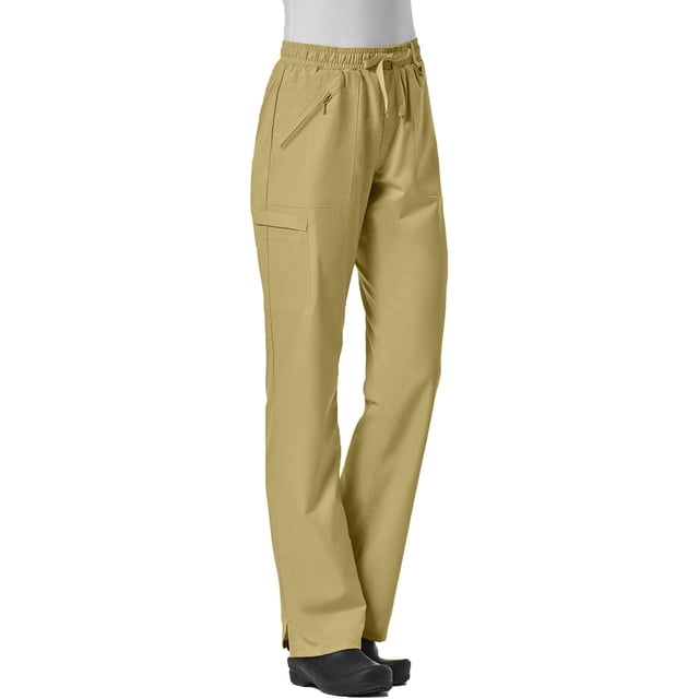 Maevn Womens EON Full Elastic Cargo PantEgg Plant, XX-Large