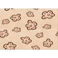 thumbnail image 1 of Ahgly Company Tapis d'Intérieur Lavables en Machine Rectangulaire Transitionnel Brun Bronze, 2' x 3', 1 of 7