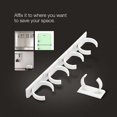 thumbnail image 2 of Maytalsory 1/2/3 4 Pieces PP Spice Organizer Self-adhesive Wall-mounted Solid Color Replacement Home Kitchen Pepper Sugar Rack Hanger 4Pcs 1 Pc, 2 of 6