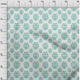 thumbnail image 3 of oneOone Cotton Flex Light Green Fabric Block Sewing Craft Projects Fabric Prints By Yard 40 Inch Wide-P4, 3 of 5