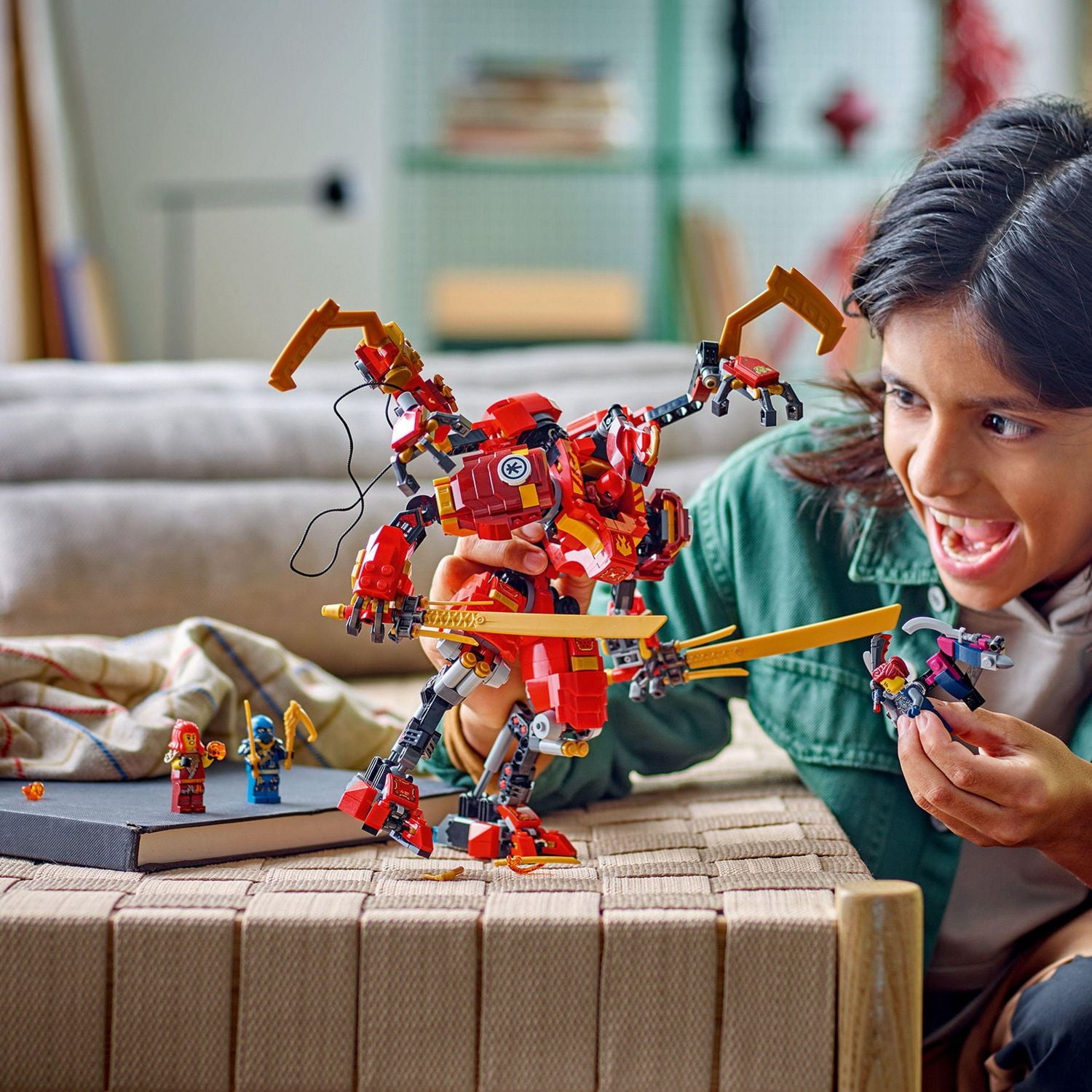Climber Lego Ninjago Red Ninja Sets 71812 Kai's Ninja Climber Mech Ninjago Wiki Fandom