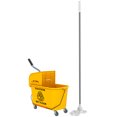 thumbnail image 1 of HOMCOM 21 Quart Mop Bucket with Wringer on Wheels for Floor Cleaning, 1 of 10