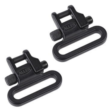 Allen Company Magnum Swivel Set, Tested to 300 Pounds, Black, 1"