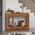 thumbnail image 4 of Table Console Style Ferme de 47 Pouces, Longue Table de Sofa derrière le Canapé, Table d'Entrée en Bois, 4 of 14