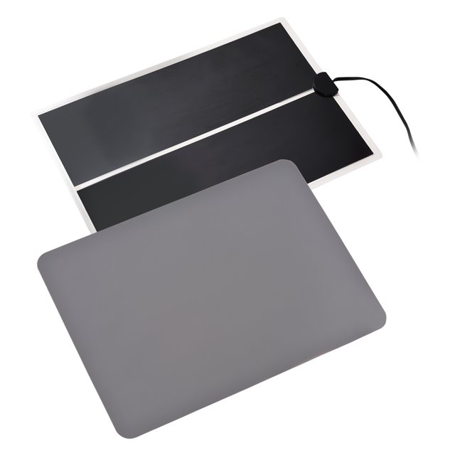 Graflsoa Fast-Cure Resin Heating Mat with Temperature Control, 42x28cm, 65-75°C, 110-220V, US Standard, Includes Silicone Pad