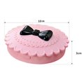 thumbnail image 4 of Lubelski False Make Up Cosmetic Eyelashes Storage Case Bow Makeup Plastic Box Home Tools, 4 of 5
