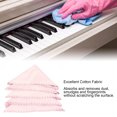 thumbnail image 3 of 5PCS Piano Cleaning Cloth, Cotton Multifunctional Reusable Musical Instruments Polishing Cleaning Cloth For Guitar Bass Violin, 3 of 8