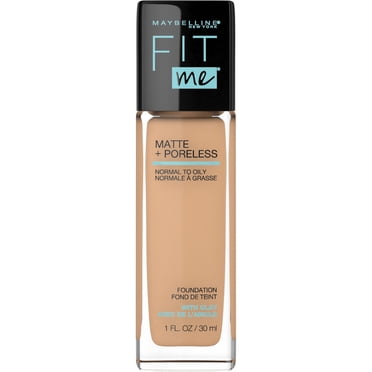 Maybelline New York Fit Me Mat + Sans Pores Fond de Teint Maquillage