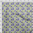 thumbnail image 4 of oneOone Velvet Dark Purple Fabric Sea Shells Ocean Sewing Craft Projects Fabric Prints By Yard 58 Inch Wide, 4 of 4