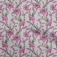 thumbnail image 1 of oneOone Tissu Rose en Polyester Spandex Tissu Floral pour Robe Tissu Imprimé Tissu au Mètre 56 Pouces de Large, 1 of 4
