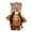 B-6B, variant on JJV Thanksgiving Gnome Faceless Doll Ornament with Rudolph, Shelf Display Decoration for Holiday
