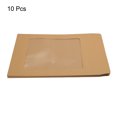 thumbnail image 3 of Unique Bargains A4 Clear Single Sided Mailing Photos Full Face Window Envelopes, Brown 10 Pack, 3 of 5
